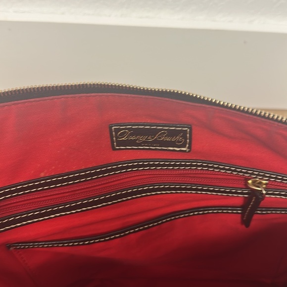 Dooney & Bourke Black saffiano leather large tote/shoulder bag - Picture 13 of 16